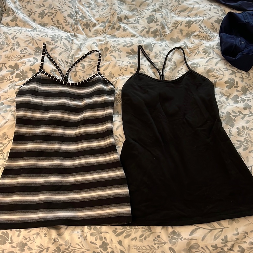 2 Lululemon Power Y Tanks